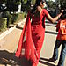 Saris rouges = femme mariée