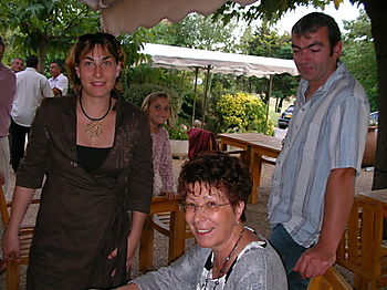 Edwige, Emilie et Laurent
