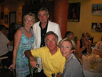 Yvette, Marie-France, Simon et Gérard