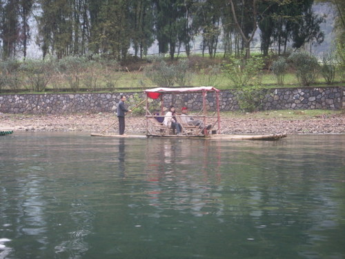 Guilin berges de la rivière li