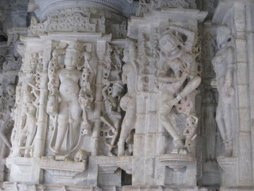 Ranakpur, détail du temple jaïn