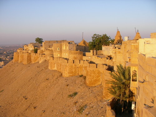 jaisalmer, le fort au petit matin