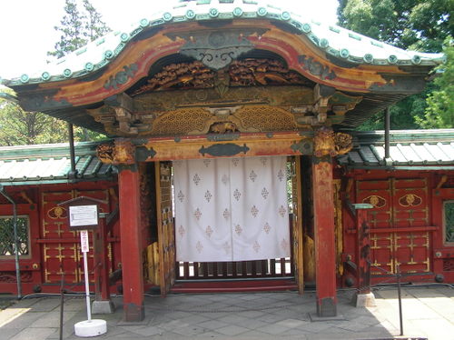 entrée d'un temple