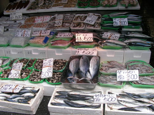 Etal de poissons