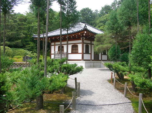 Jardins d'un temple à Kyoto