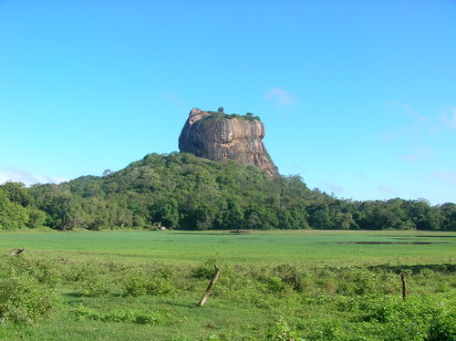 rocher de Sigiriya, palais d'été des rois
