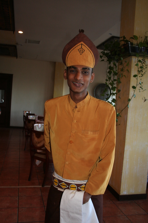 tenue traditionnelle à l'hôtel amaya hill